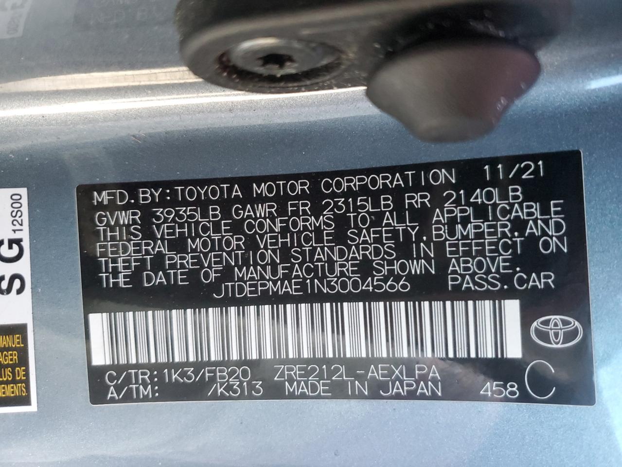 2022 Toyota Corolla - Image 13