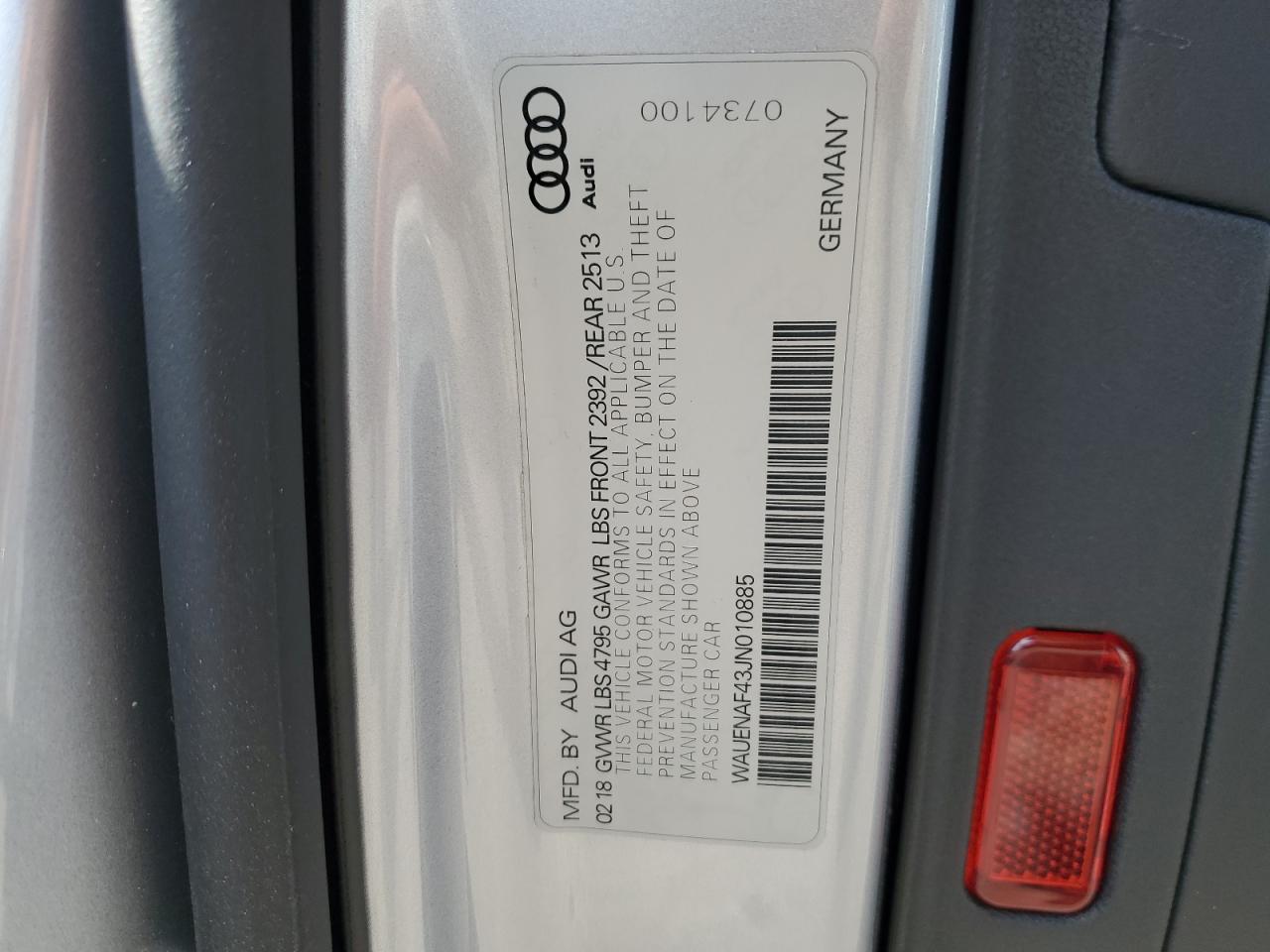 2018 Audi A4 - Image 12