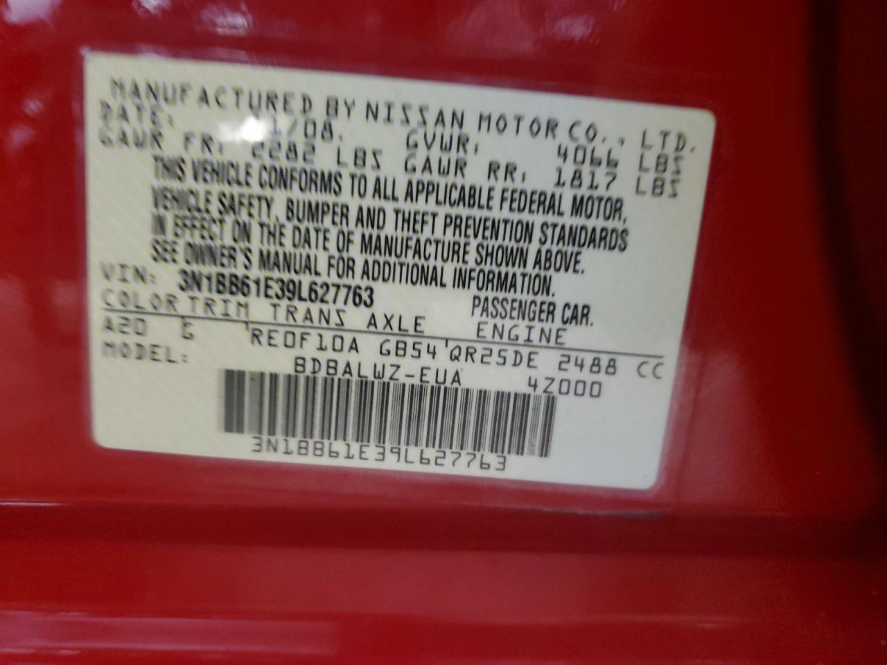 2009 Nissan Sentra - Image 12