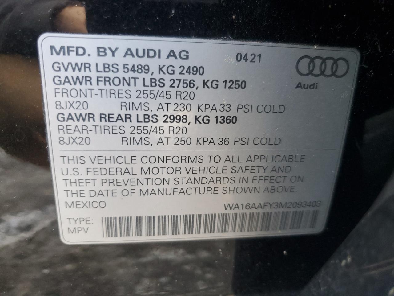 2021 Audi Q5 - Image 13