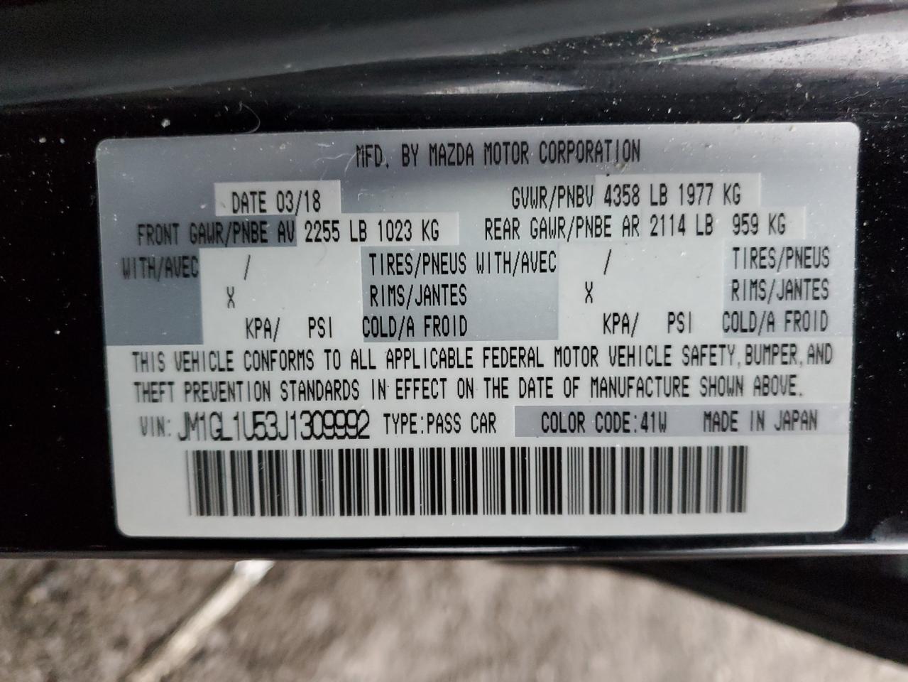 2018 Mazda 6 - Image 12