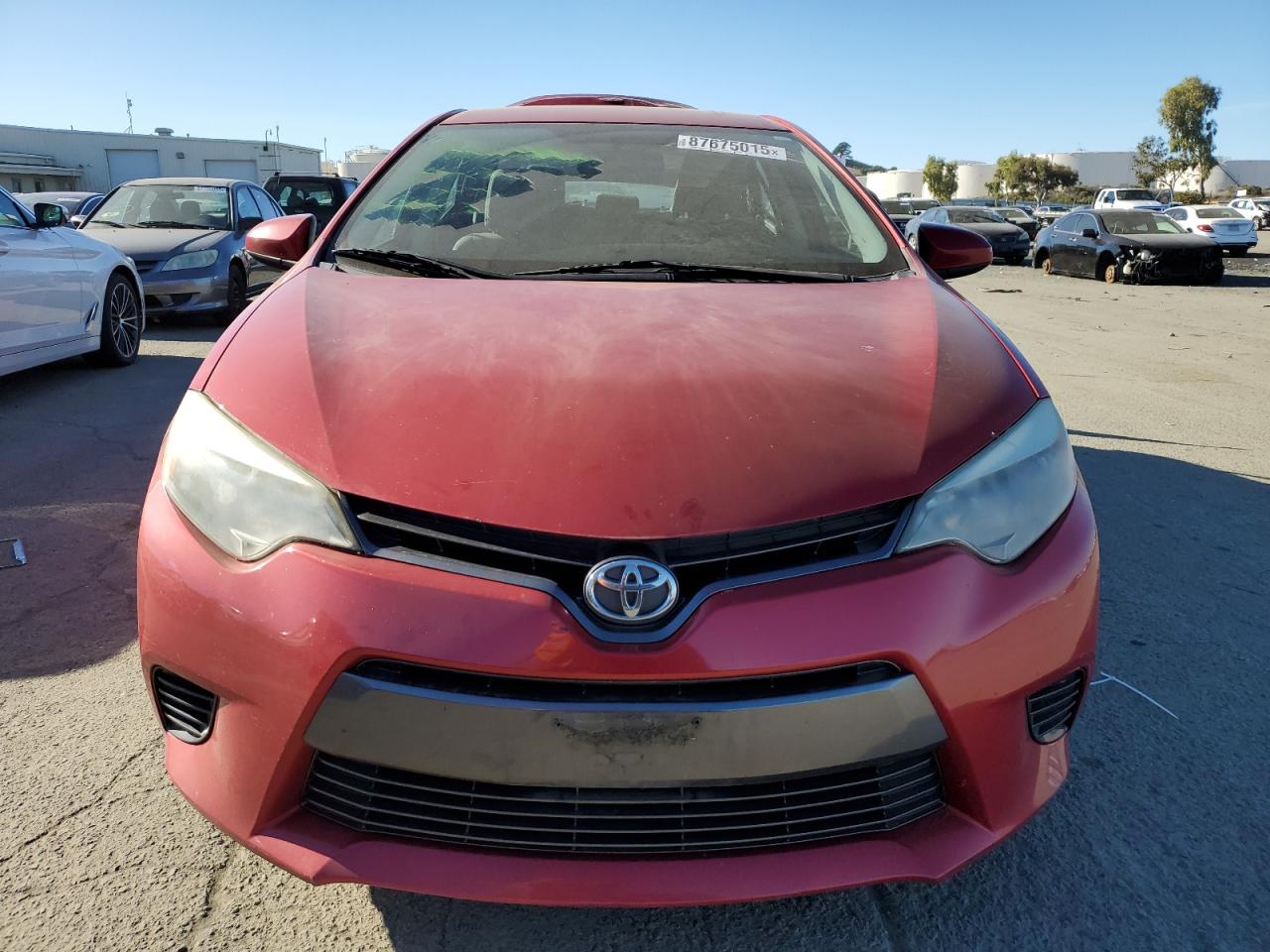 VIN 2T1BURHE4FC378659 2015 TOYOTA COROLLA no.5