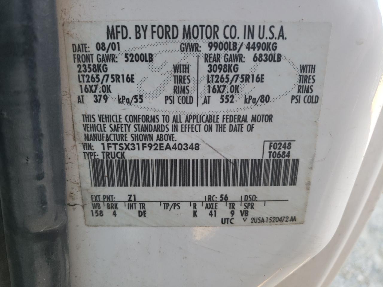 2002 Ford F350 - Image 12