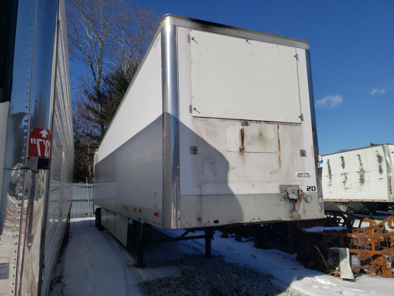 2023 Wabash Dry Van Trailer na sprzedaż w West Warren, MA - Side