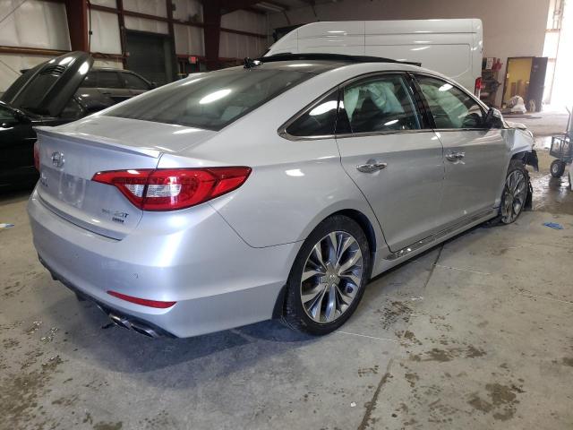 HYUNDAI SONATA 2015 Серебристый