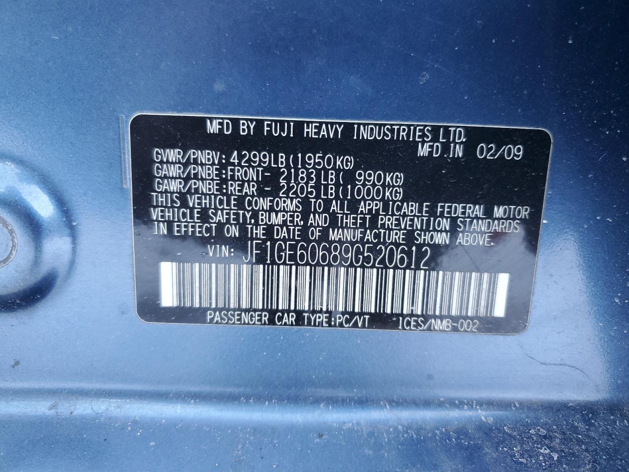 2009 Subaru Impreza - Image 12