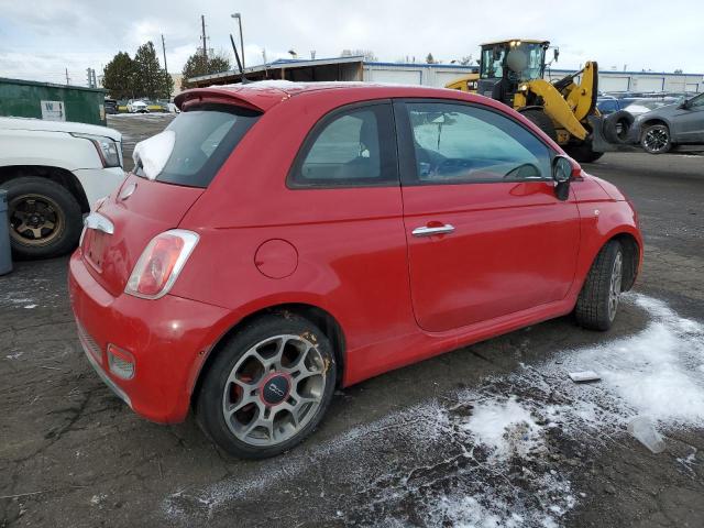  FIAT 500 2012 Красный
