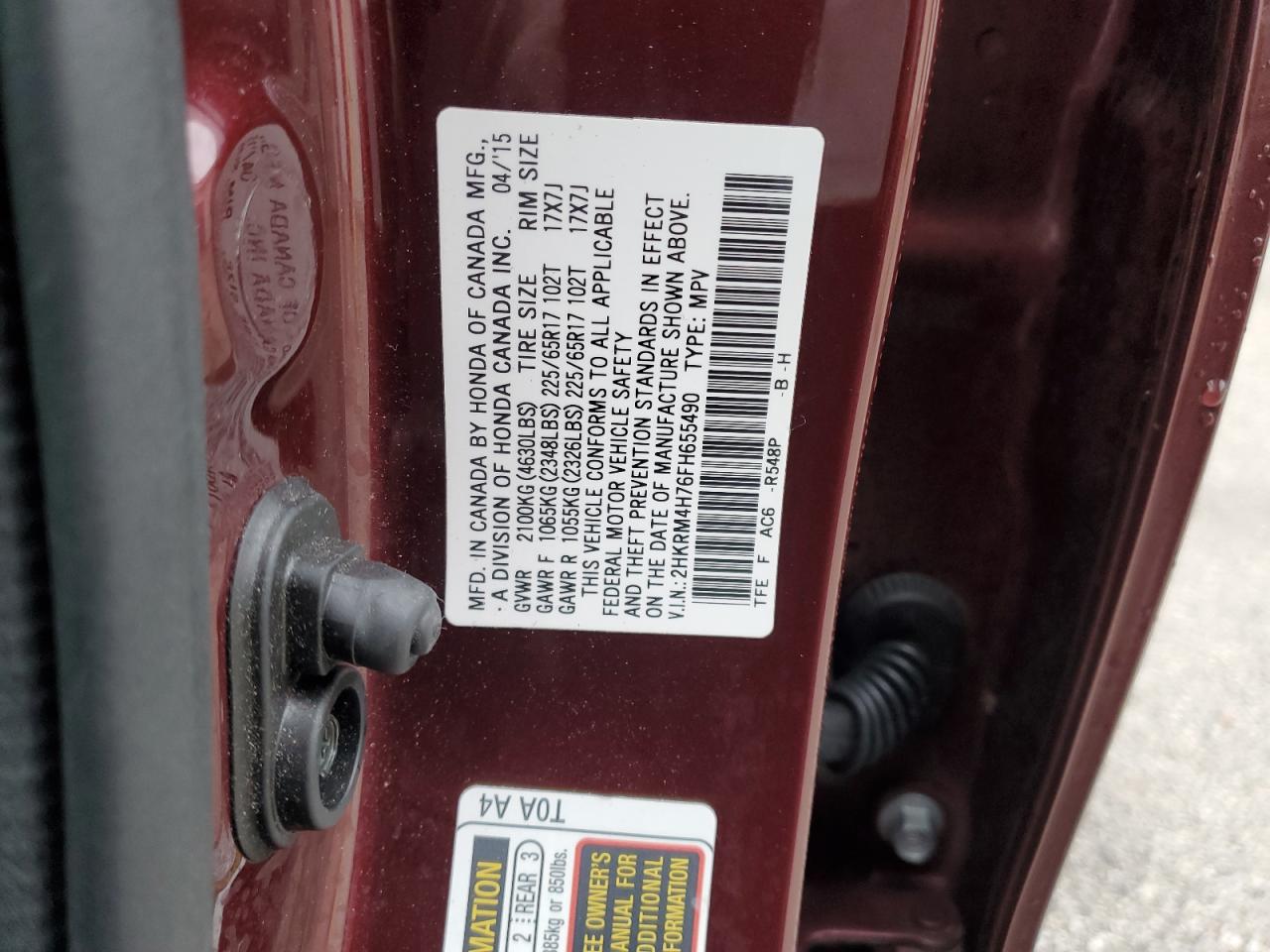 2015 Honda CR-V - Image 15