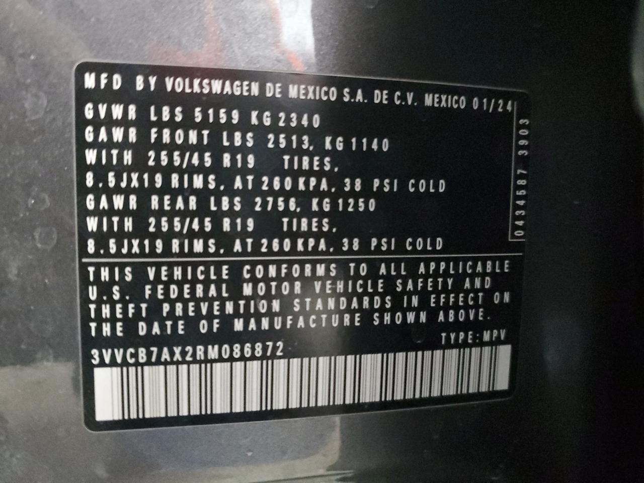 Фото: 3VVCB7AX2RM086872 - 13