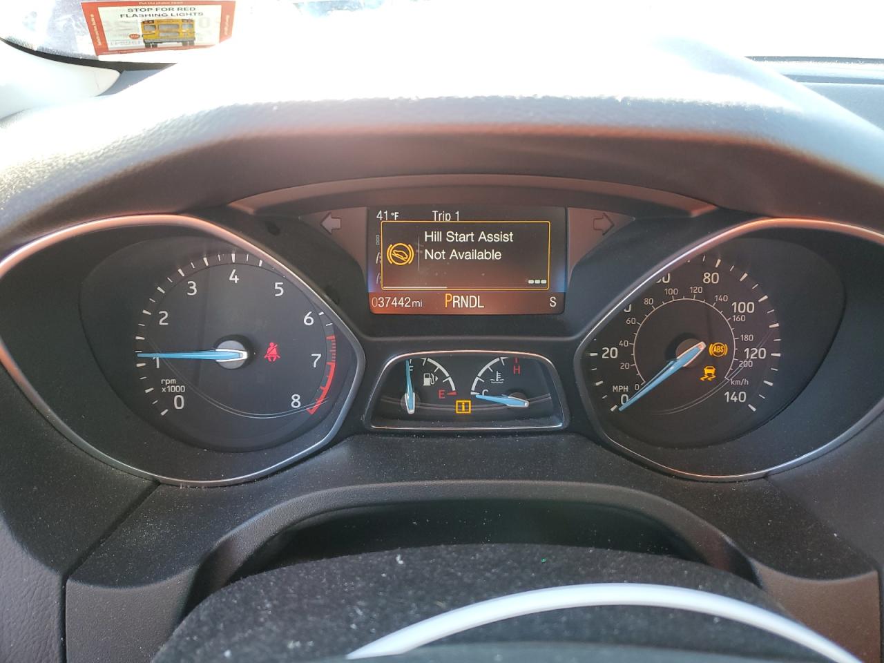 1FADP3F24HL234245 FORD FOCUS 2017