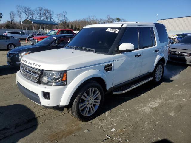 Parquets LAND ROVER LR4 2016 Biały