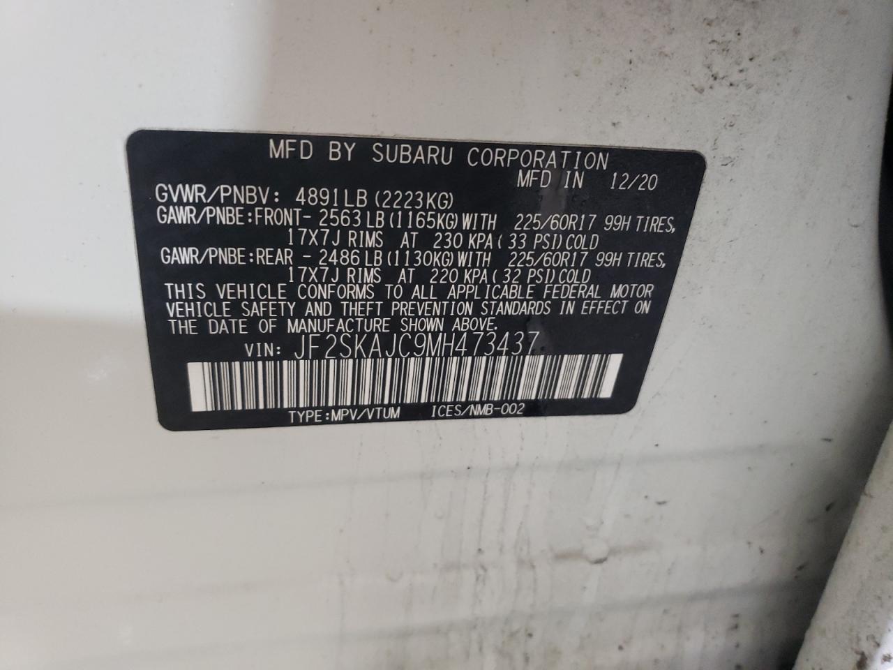 2021 Subaru Forester - Image 16