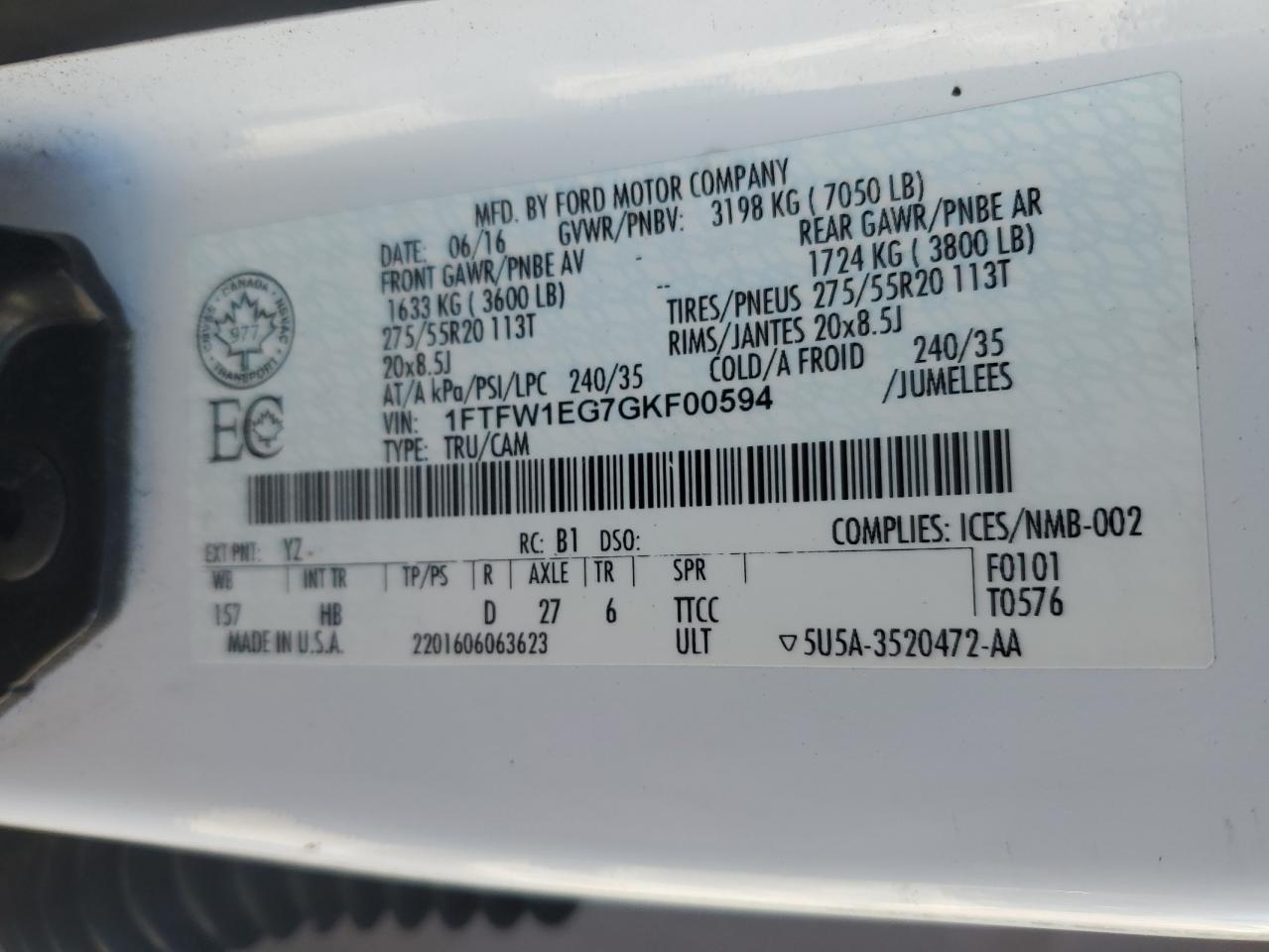 2016 Ford F-150 - Image 14