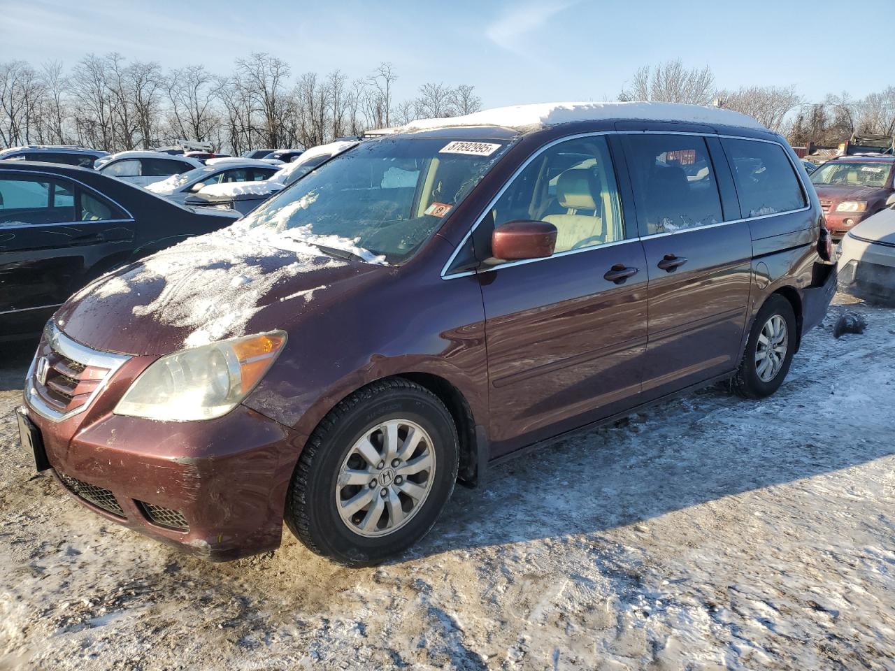 2010 Honda Odyssey Exl na sprzedaż w Baltimore, MD - Rear End