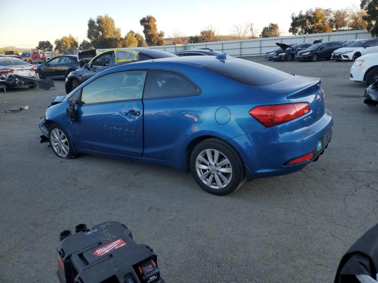 VIN KNAFX6A89E5244623 2014 KIA FORTE no.2