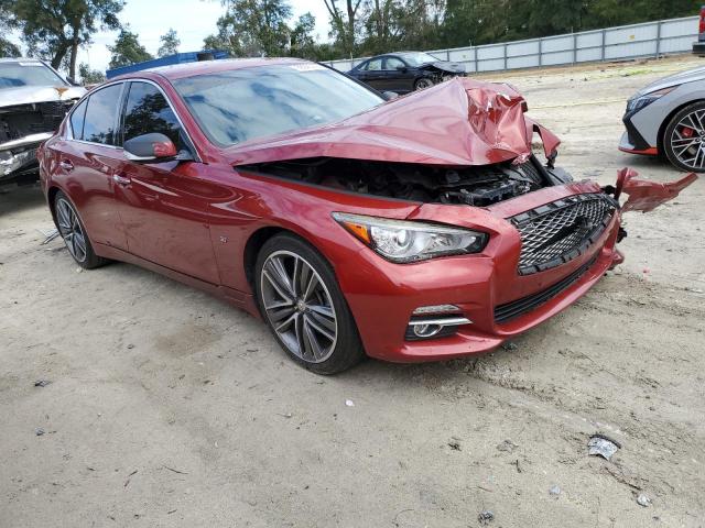 Седани INFINITI Q50 2014 Червоний