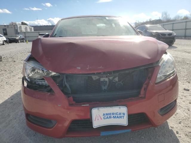  NISSAN SENTRA 2013 Красный