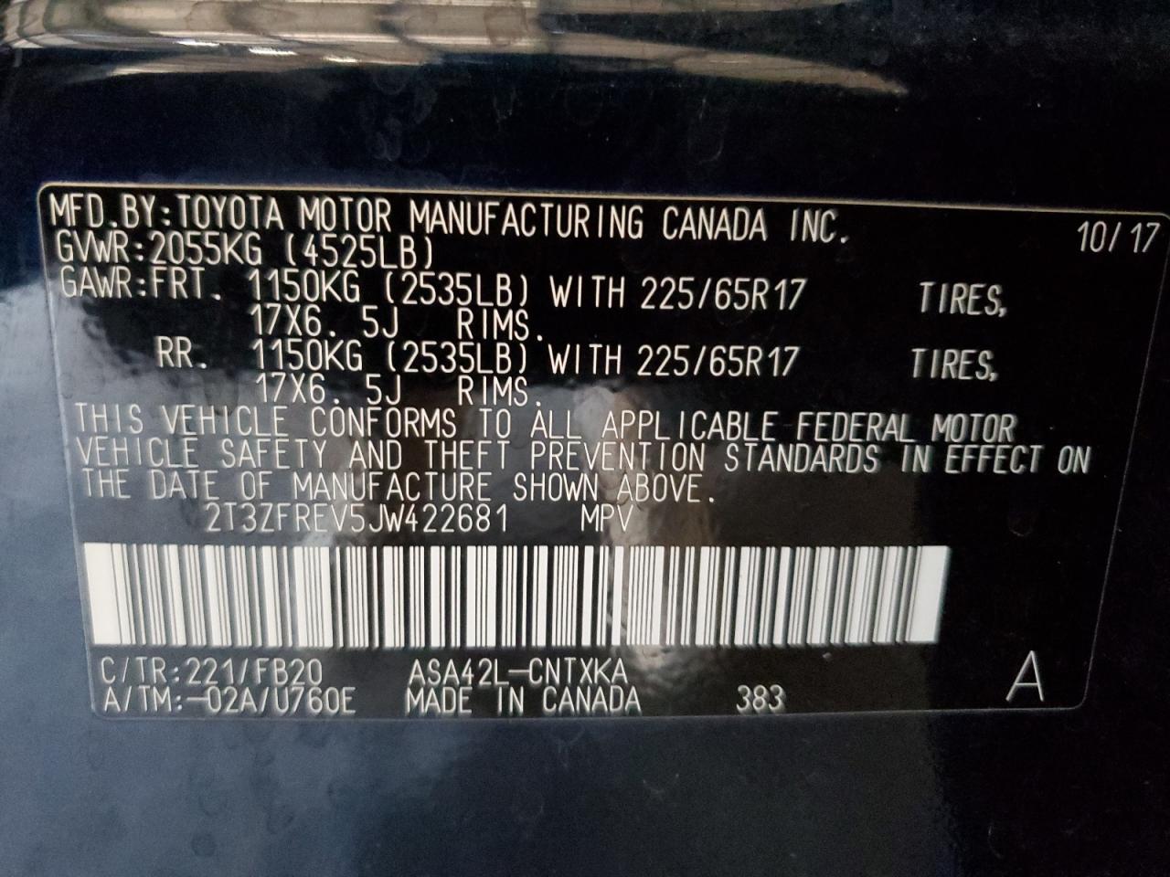 2018 Toyota RAV 4 - Image 12