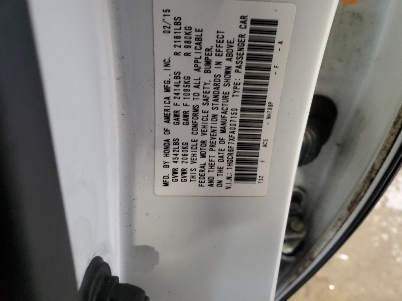 2015 Honda Accord - Image 13