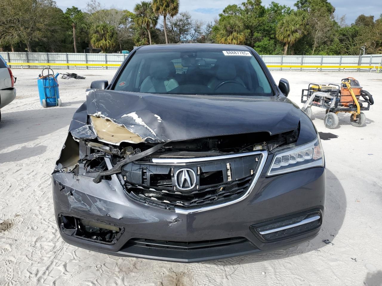 VIN 5FRYD3H42EB016949 2014 ACURA MDX no.5