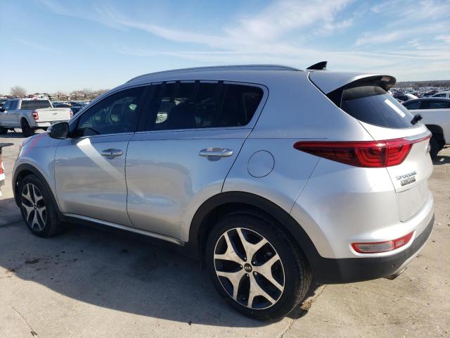  KIA SPORTAGE 2017 Сріблястий