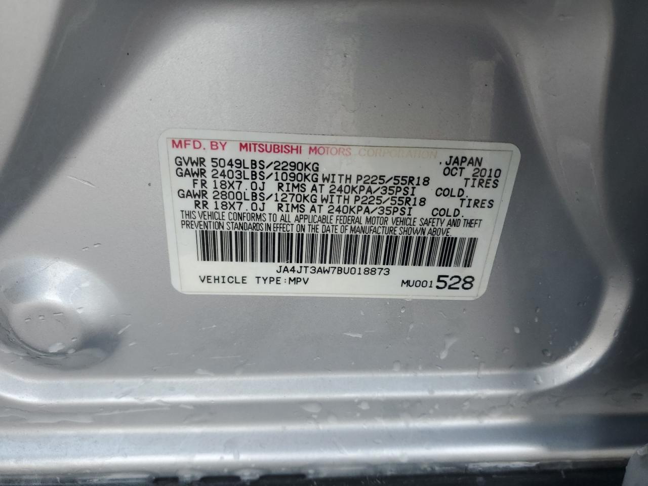 2011 Mitsubishi Outlander - Image 14