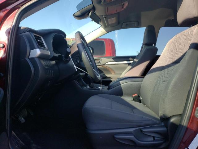  TOYOTA HIGHLANDER 2019 Бургунди