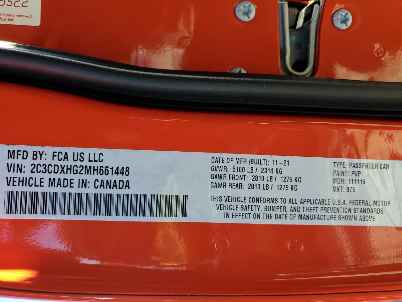 2021 Dodge Charger - Image 13