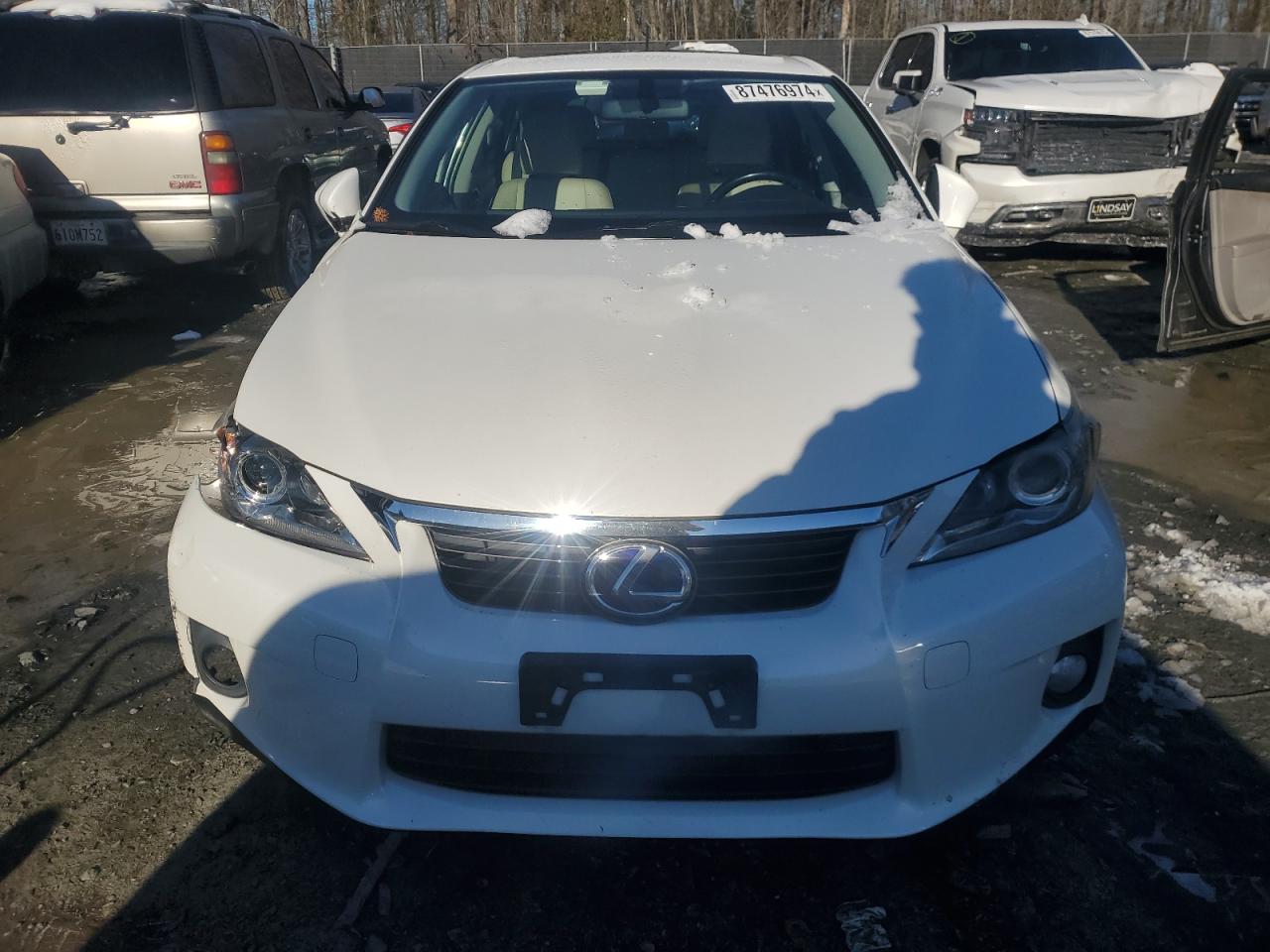 VIN JTHKD5BH8D2147334 2013 LEXUS CT 200 no.5