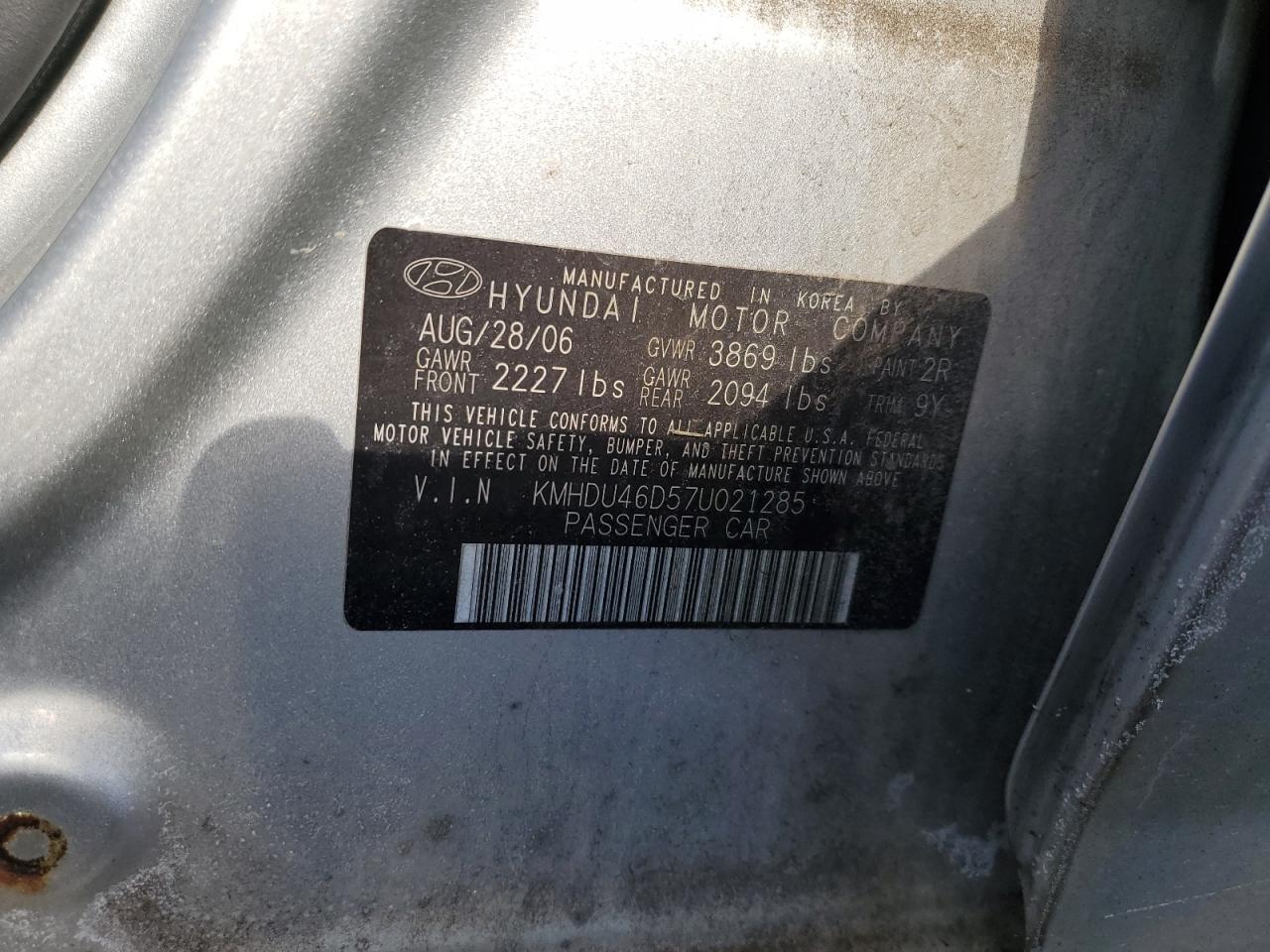 2007 Hyundai Elantra - Image 12