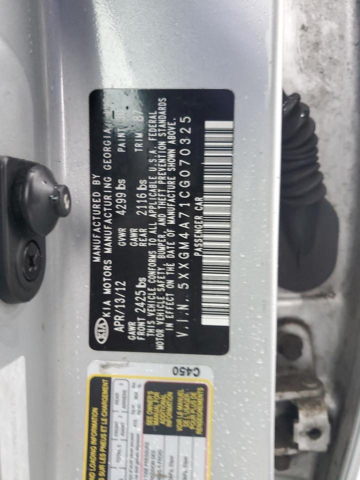 2012 Kia Optima - Image 14