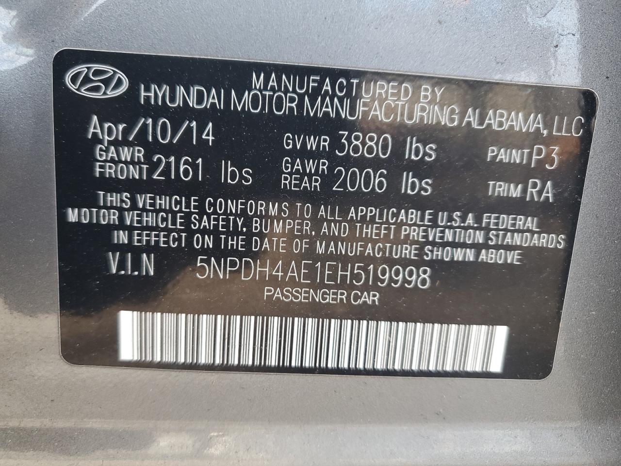 2014 Hyundai Elantra - Image 12