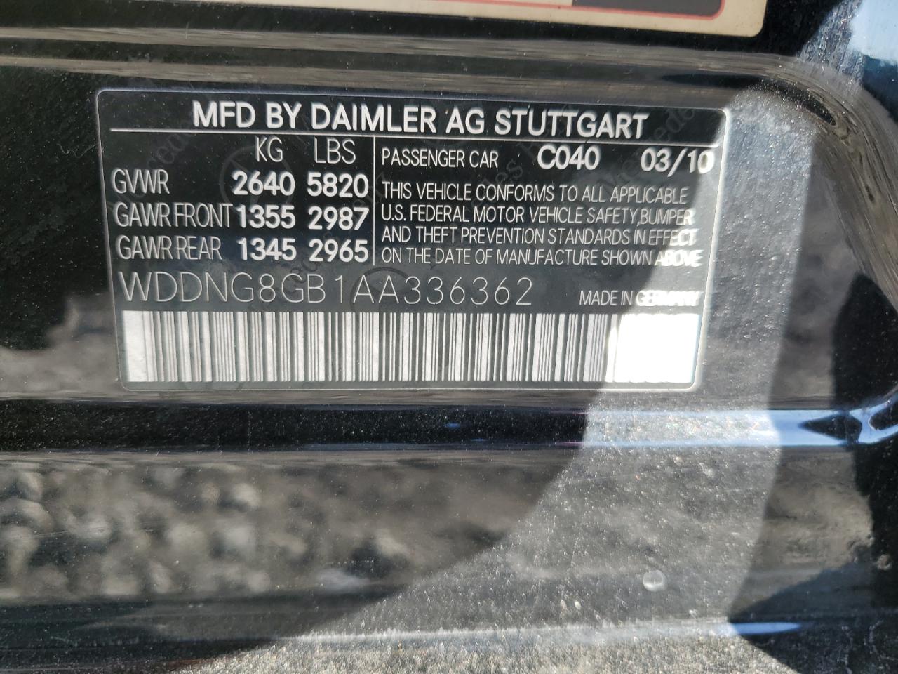 2010 Mercedes-Benz S-klasse - Image 12