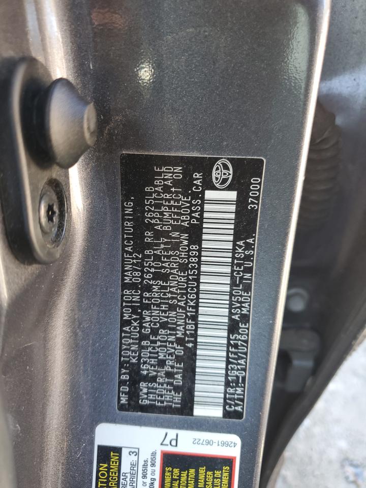 2012 Toyota Camry - Image 12