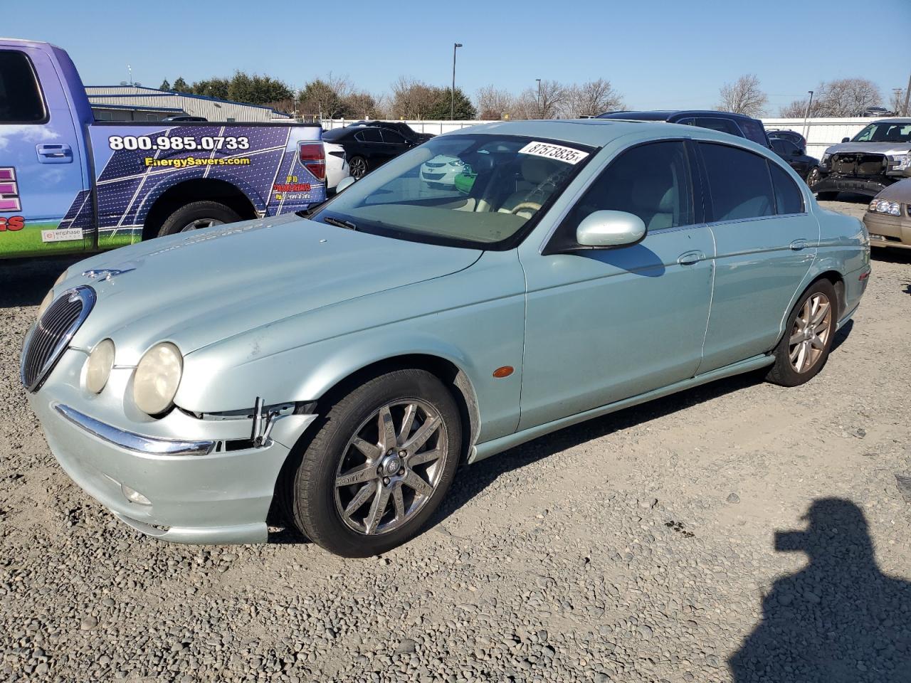 2003 Jaguar S-Type de vânzare în Sacramento, CA - Front End
