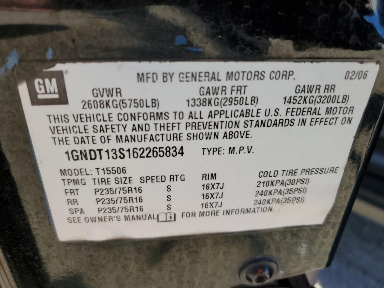 2006 Chevrolet TrailBlazer - Image 13
