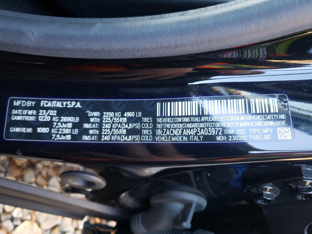 2023 Dodge Hornet Gt VIN: ZACNDFAN4P3A03972 Lot: 87915035