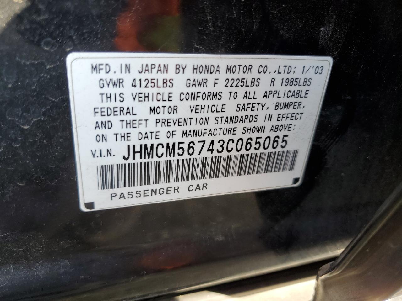 2003 Honda Accord - Image 12