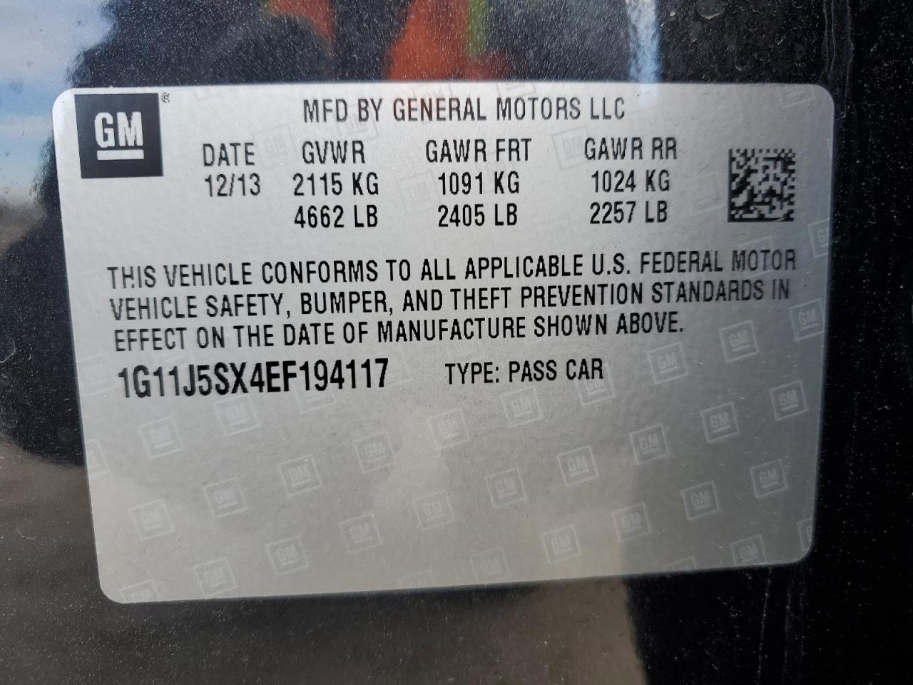 2014 Chevrolet Malibu - Image 13