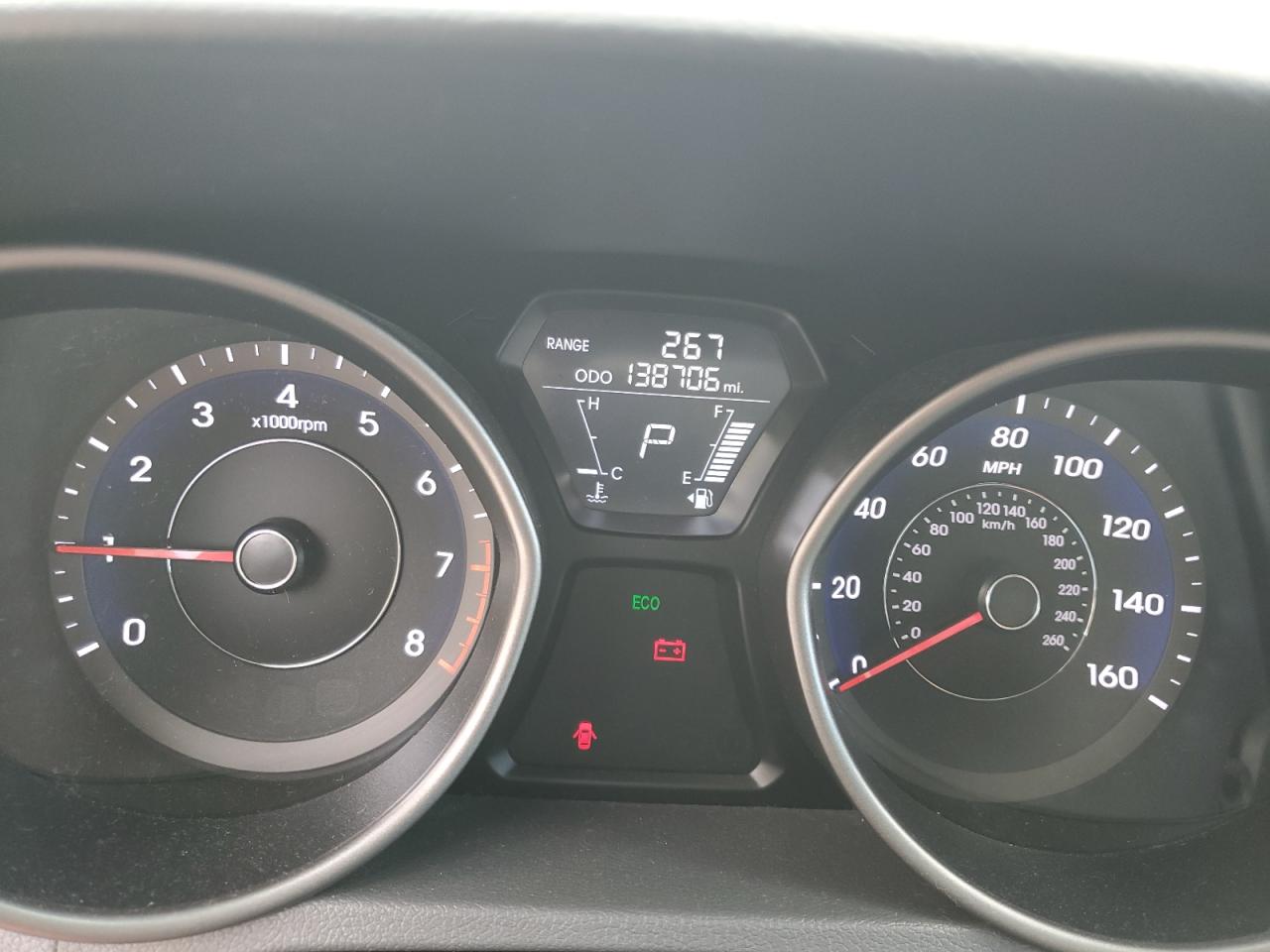 2013 Hyundai Elantra Gls VIN: 5NPDH4AE0DH380574 Lot: 88624125