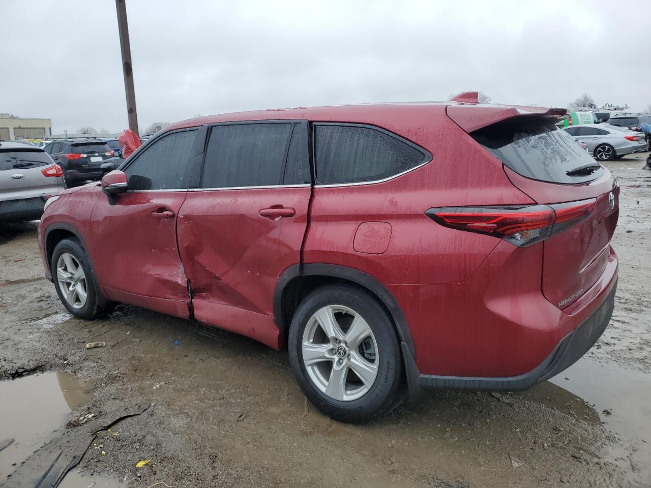 5TDBZRBH2MS538076 TOYOTA HIGHLANDER 2021