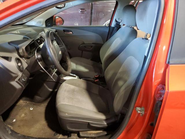  CHEVROLET SONIC 2012 Оранжевый