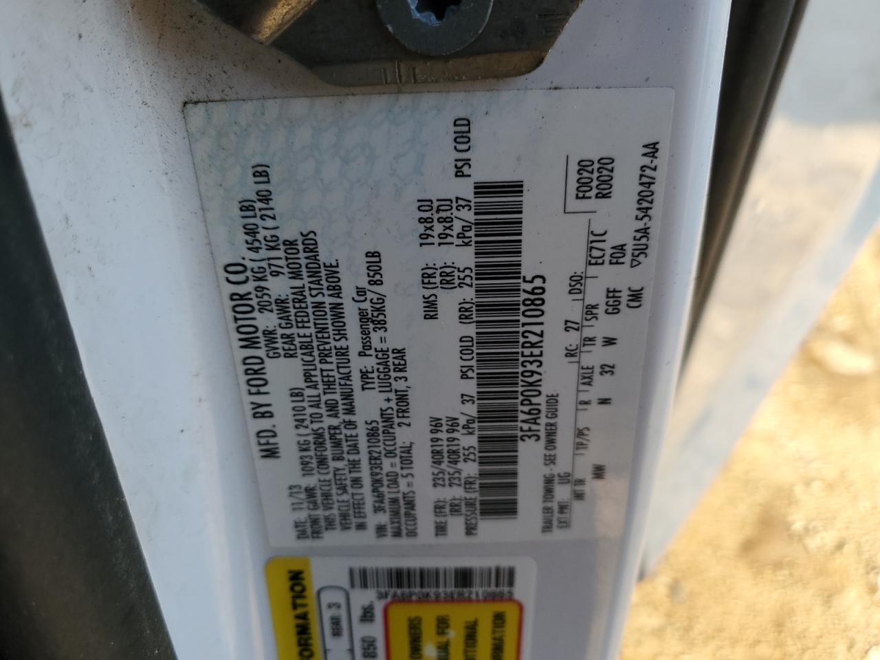 2014 Ford Fusion - Image 12