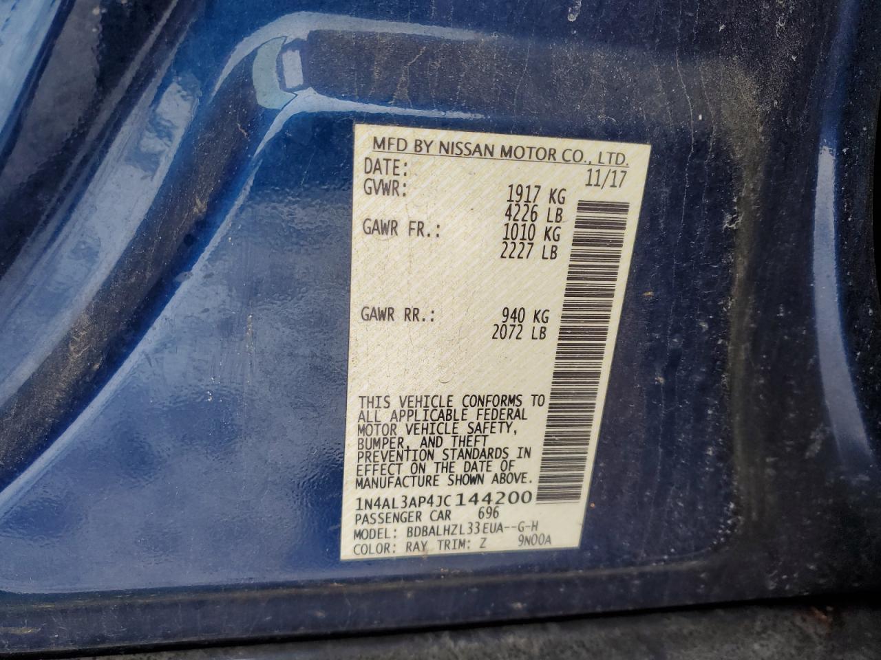 2018 Nissan Altima - Image 12