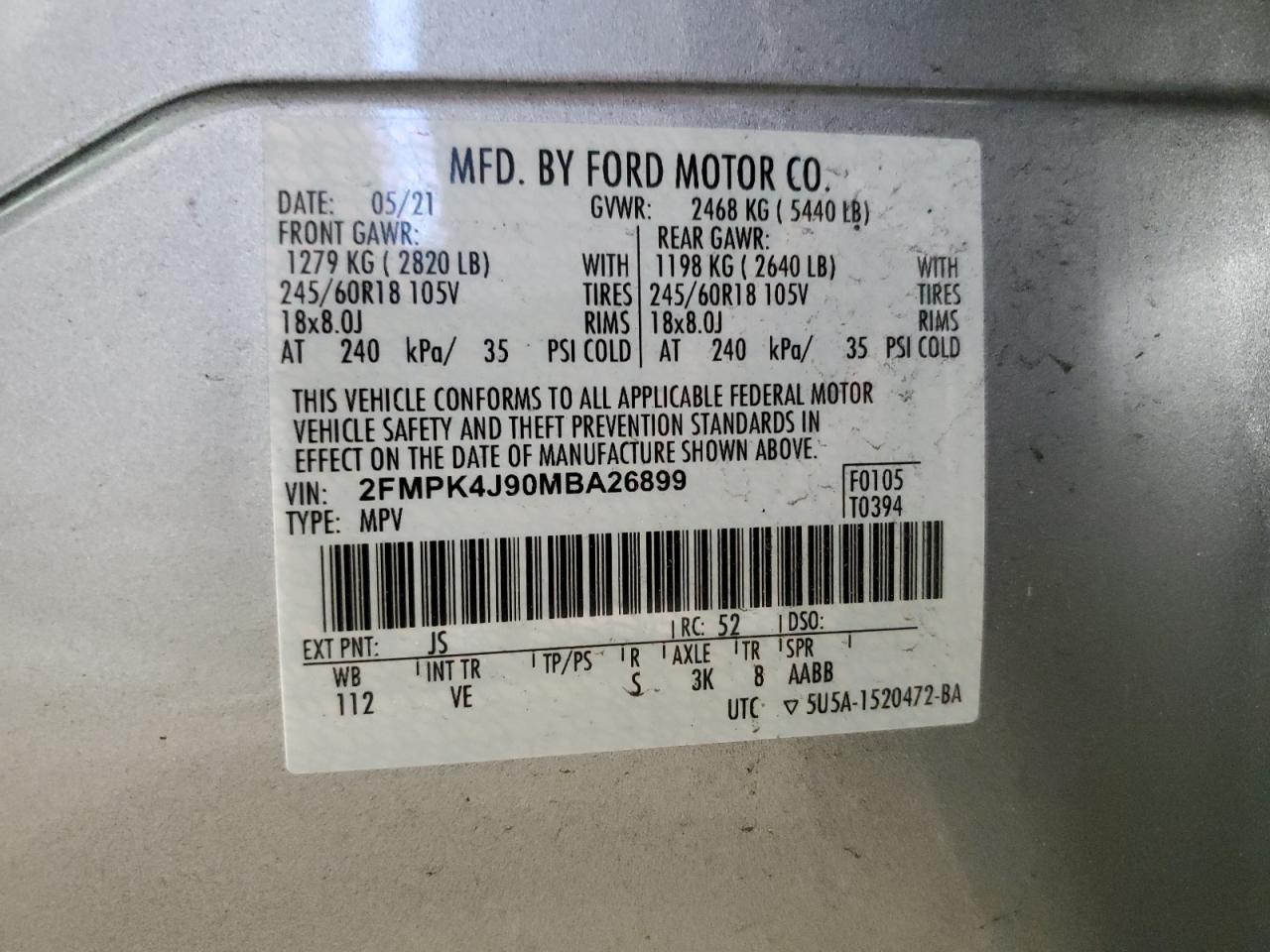 2021 Ford Edge - Image 13
