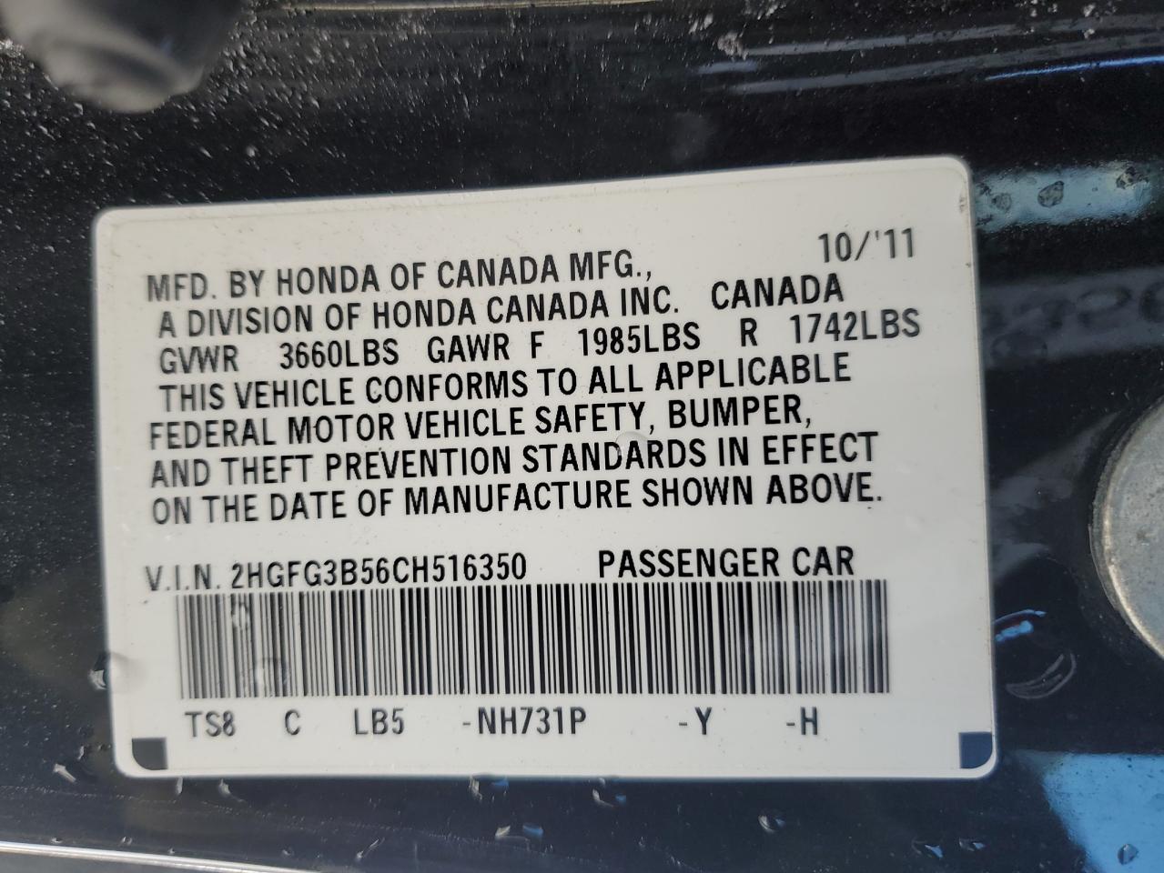 2012 Honda Civic - Image 13