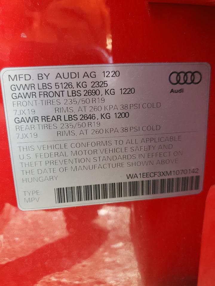 2021 Audi Q3 - Image 14