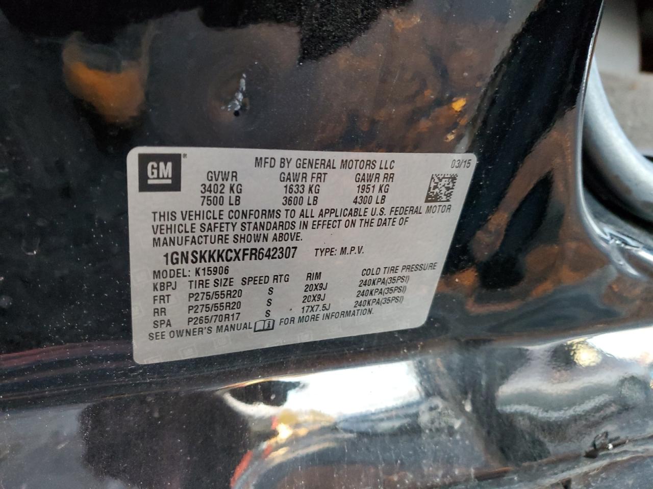 2015 Chevrolet Suburban - Image 16