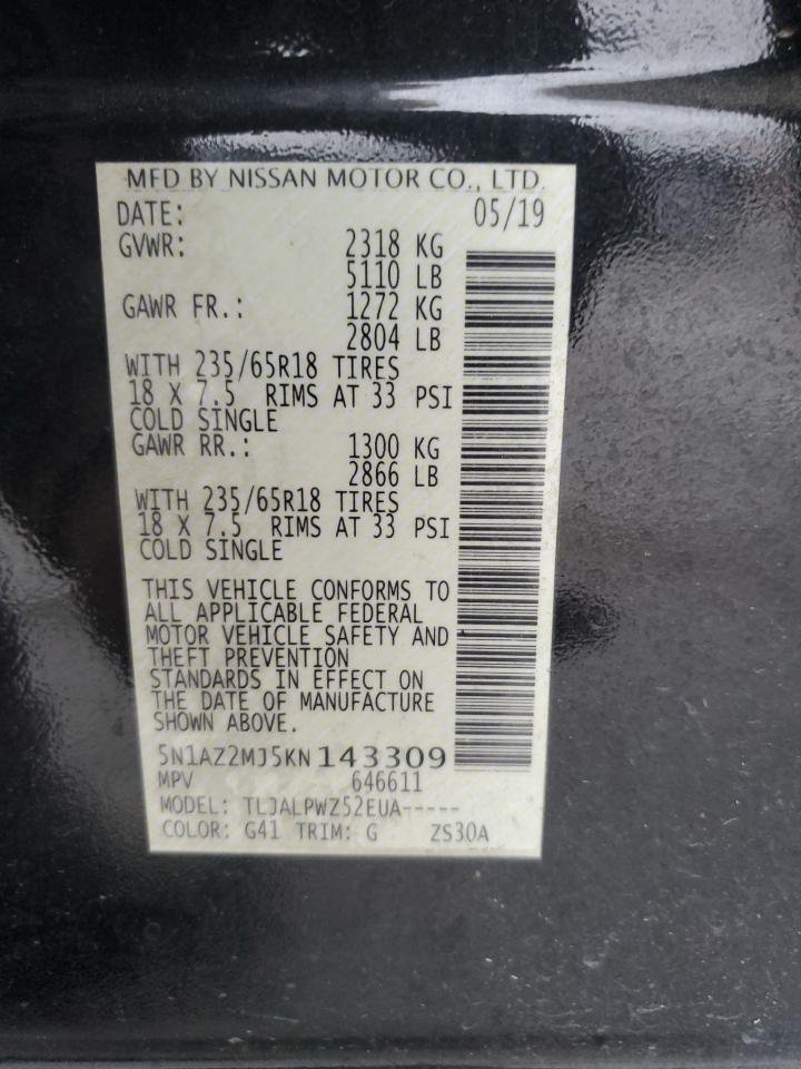 2019 Nissan Murano - Image 14