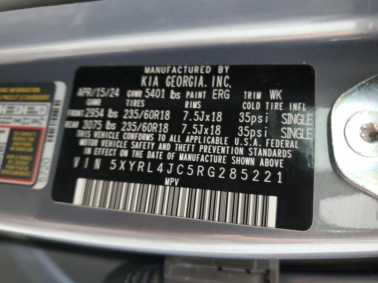 2024 Kia Sorento - Image 13